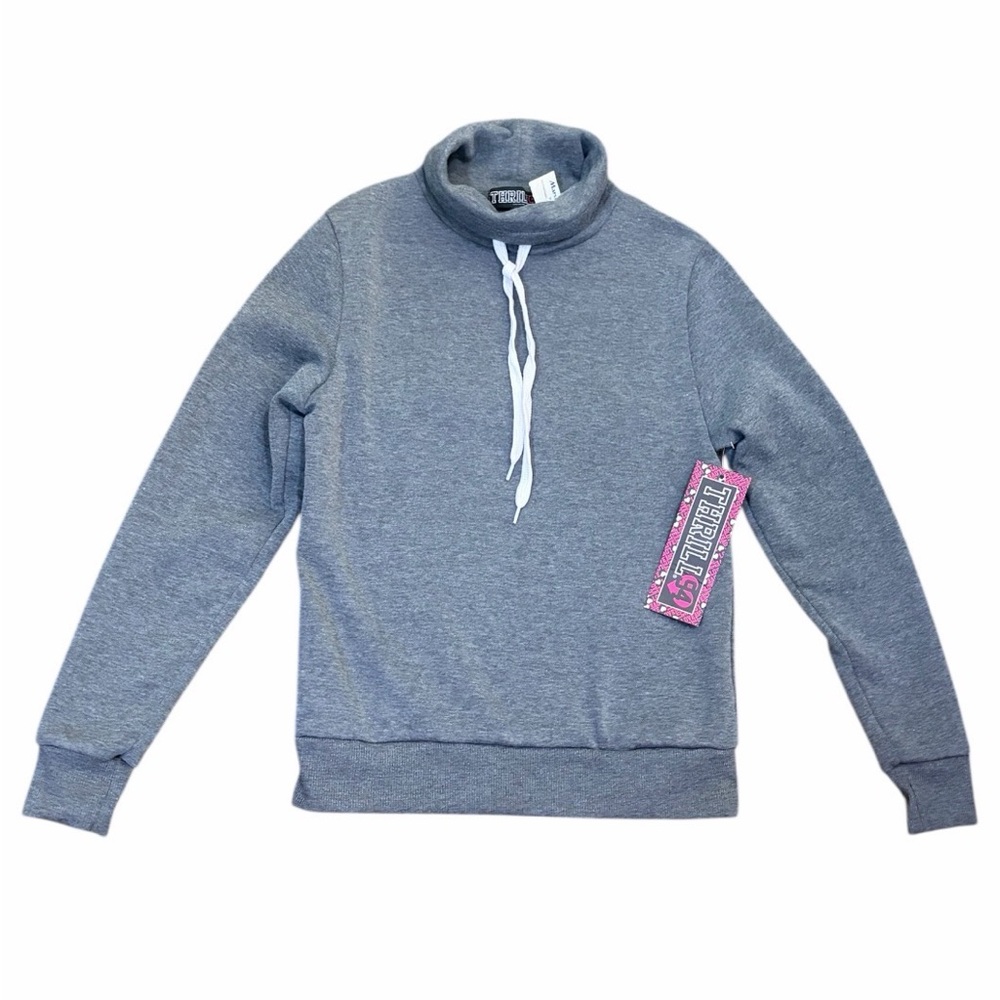 THRILL 94 Women's Long Sleeve
Sweatshirt Grey Size Small New With Tags